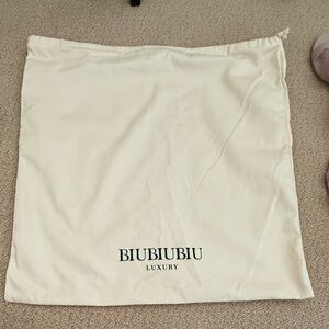 BIUBIUBIU Luxury Cream Crossbody Bag